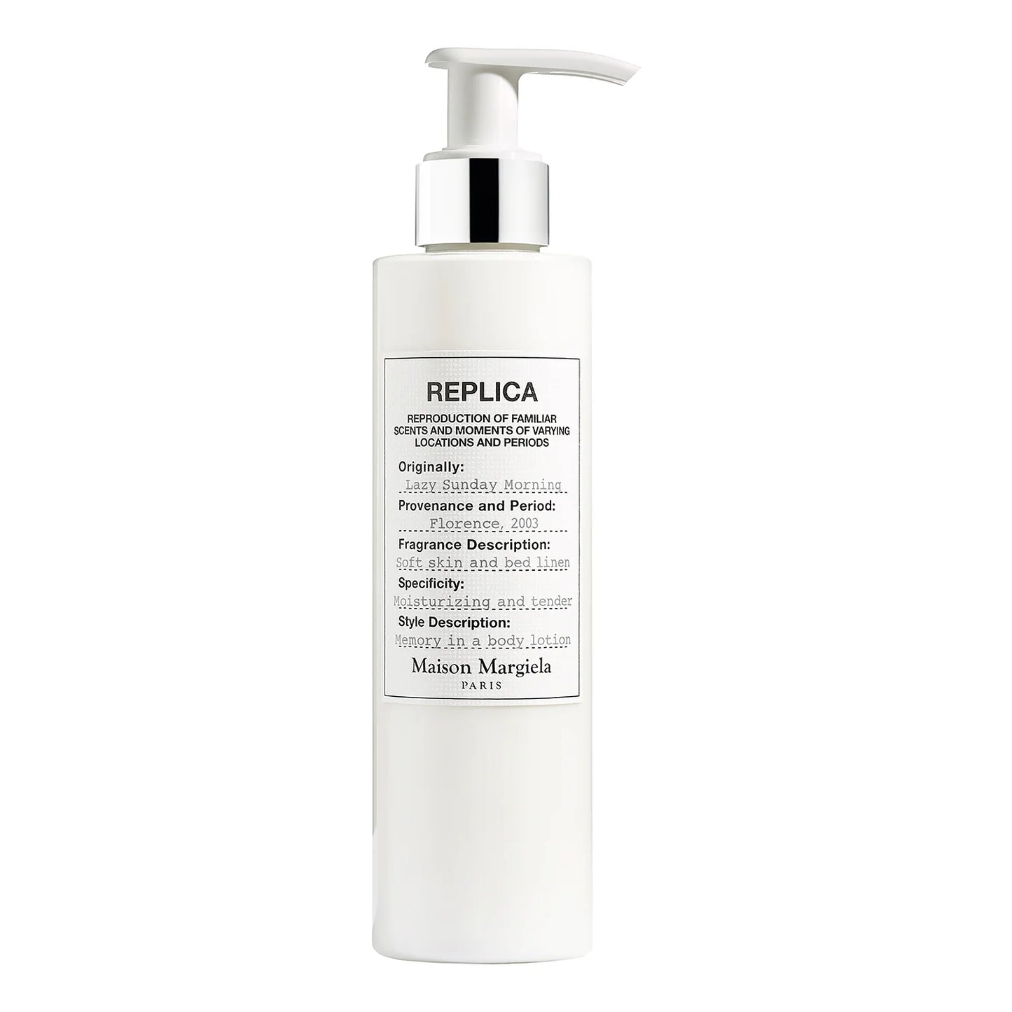 BODY LOTION LAZY SUNDAY MORNING - MAISON MARGIELA