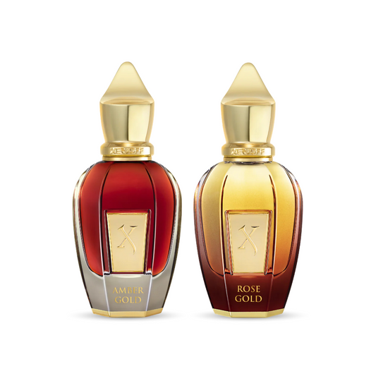 AMBER GOLD & ROSE GOLD SET - XERJOFF