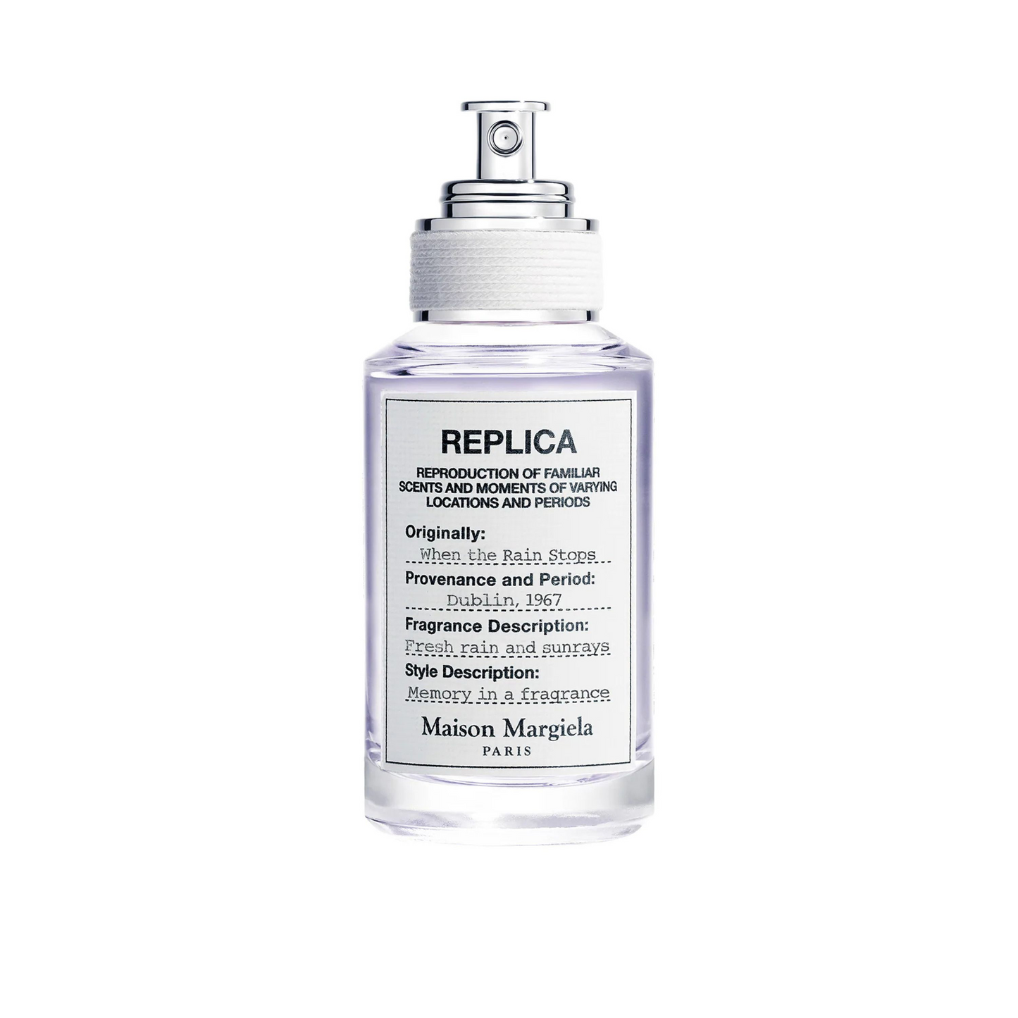 WHEN THE RAIN STOPS - MAISON MARGIELA